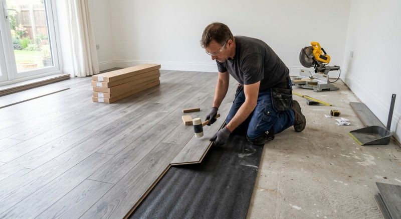 Laminate Floor Installation in Newtown, CT