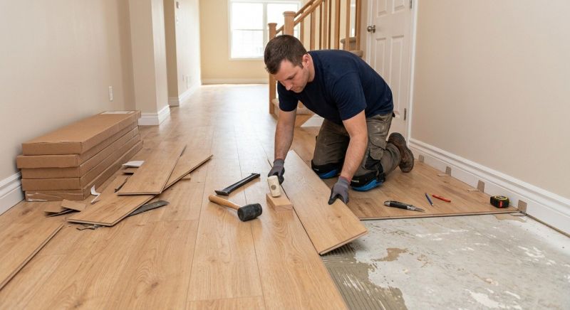 Laminate Floor Replacement in Fairfield County, CT