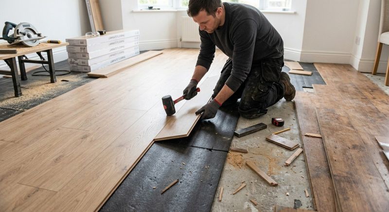 Laminate Floor Replacement in Fairfield County, CT