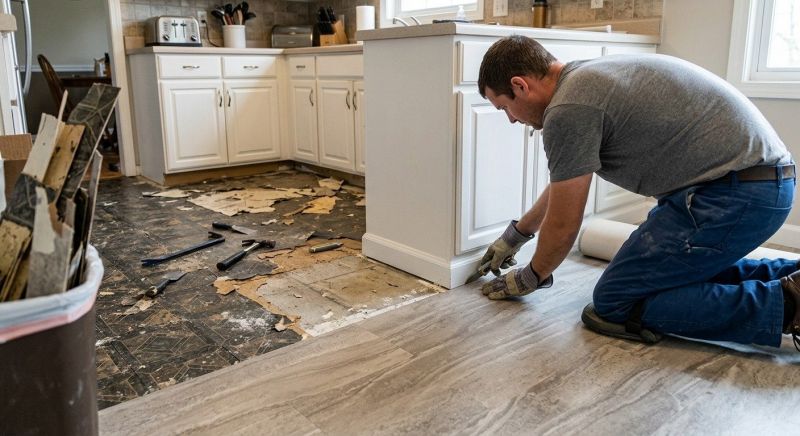 Linoleum Floor Installation in Croton On Hudson, NY
