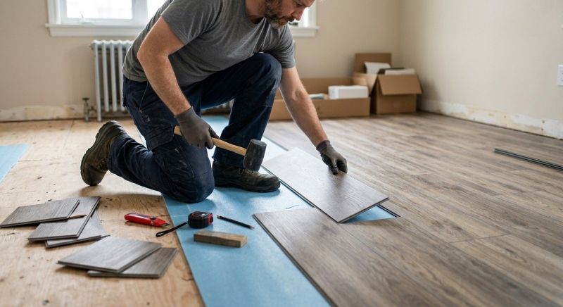 Linoleum Floor Installation in New Fairfield, CT