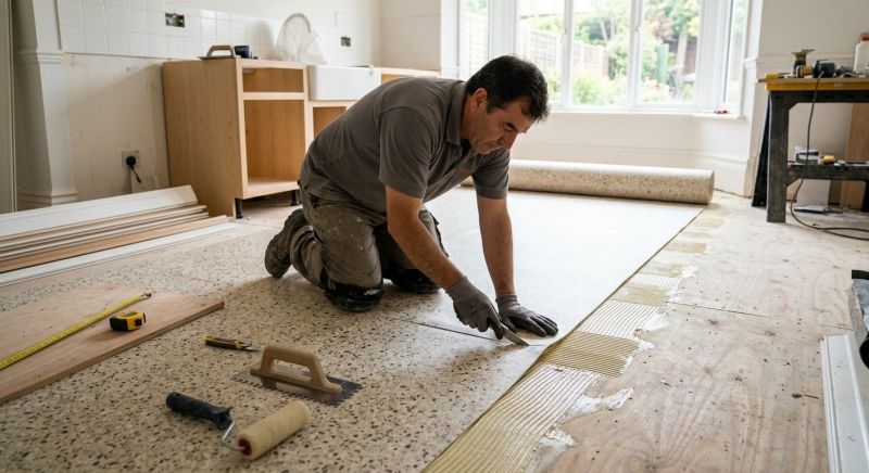 Linoleum Floor Installation in Poughkeepsie, NY