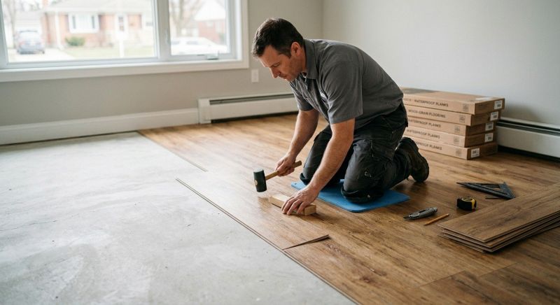 Linoleum Floor Installation in West Nyack, NY