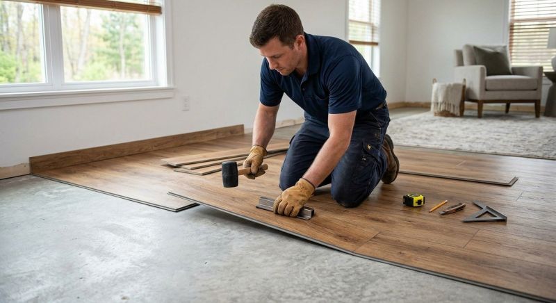 Luxury Vinyl Tile Installation in Somers, NY
