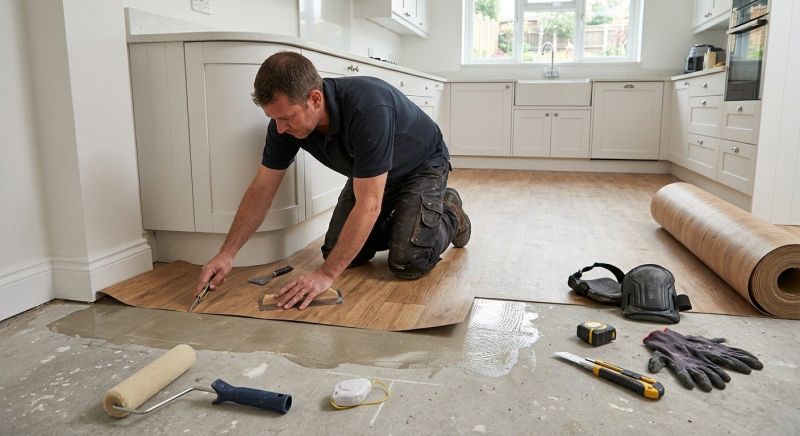 Sheet Linoleum Installation in Spring Valley, NY