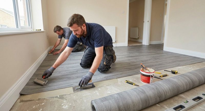 Sheet Linoleum Installation in West Nyack, NY
